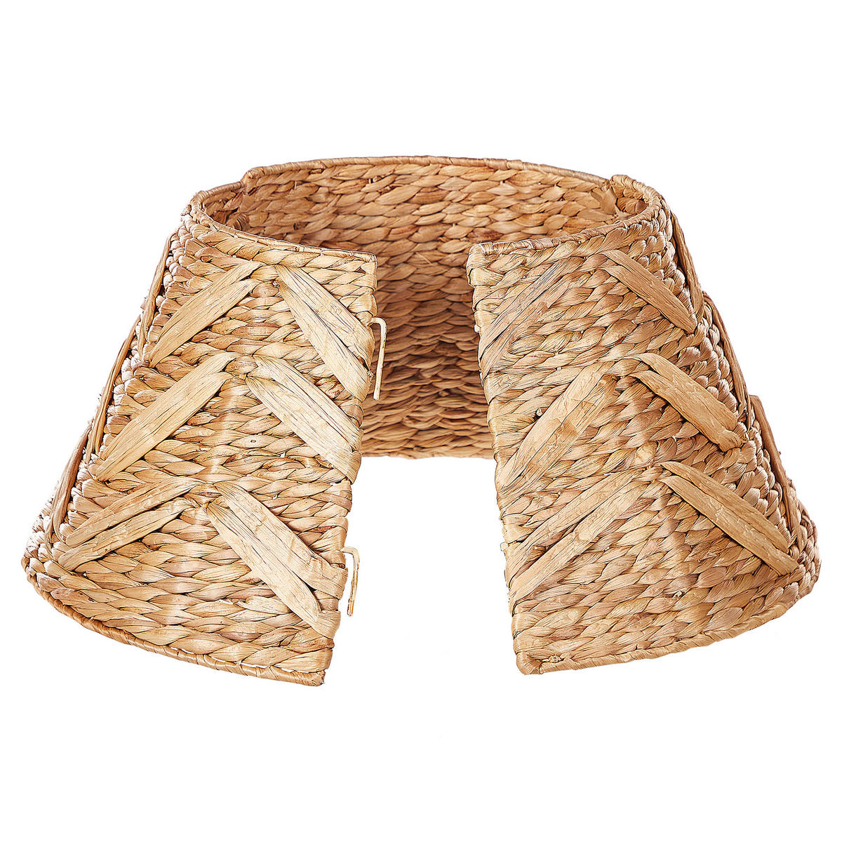 WEIHNACHTSBAUMKRAGEN 27 cm Naturfarben Sapin - Naturfarben, Naturmaterialen (27cm) - Beliani