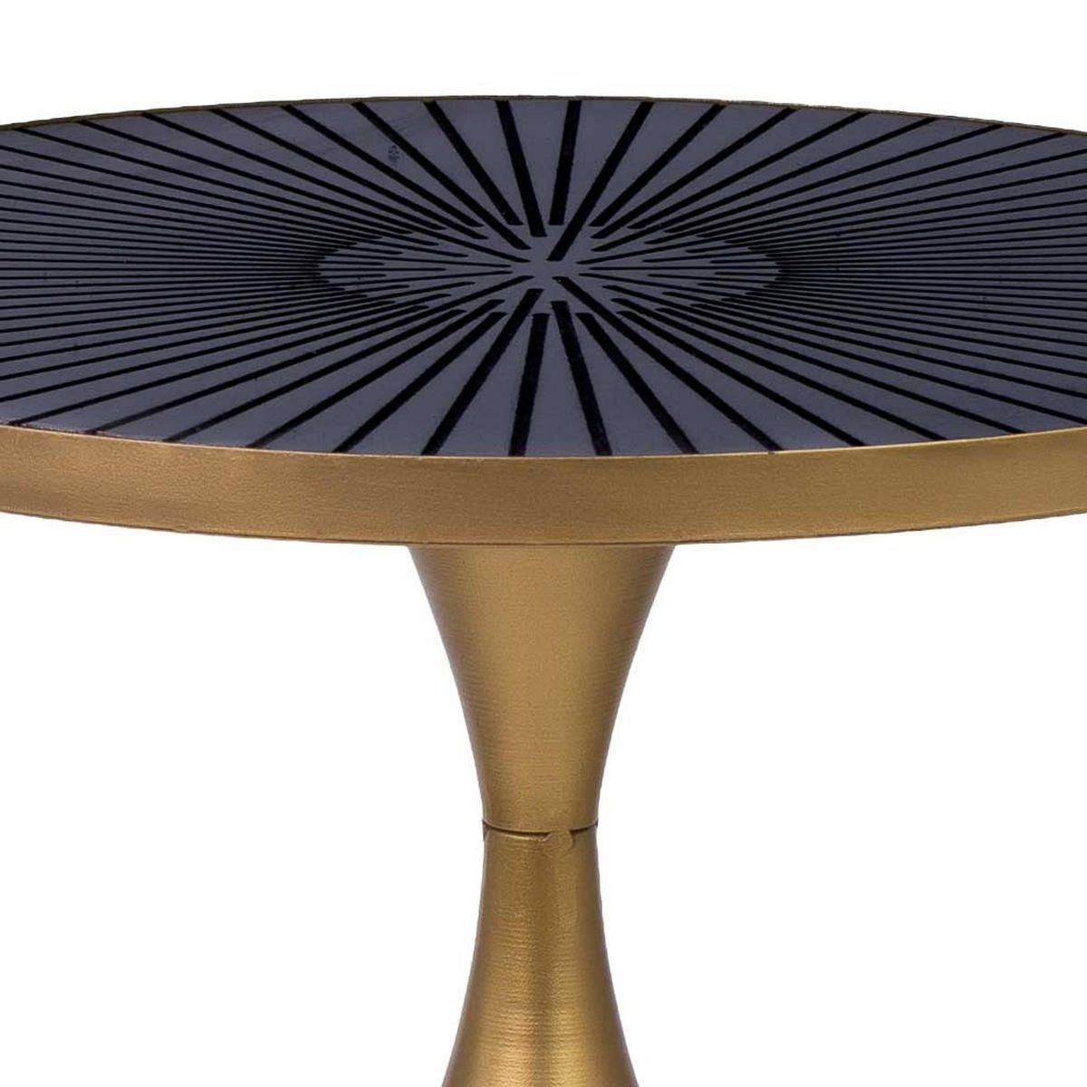 TISCH aus Metall, 40x46cm - Goldfarben, Metall (40/40/46cm) - Wanderlust