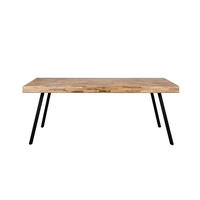 ESSTISCH Suri - Braun - 200/90/76 cm - Braun, Holz (200/90/76cm)
