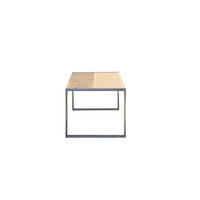 GARTENTISCH Arno Natur aus Teak - Naturfarben, Holz (90/150/74cm) - Tikamoon