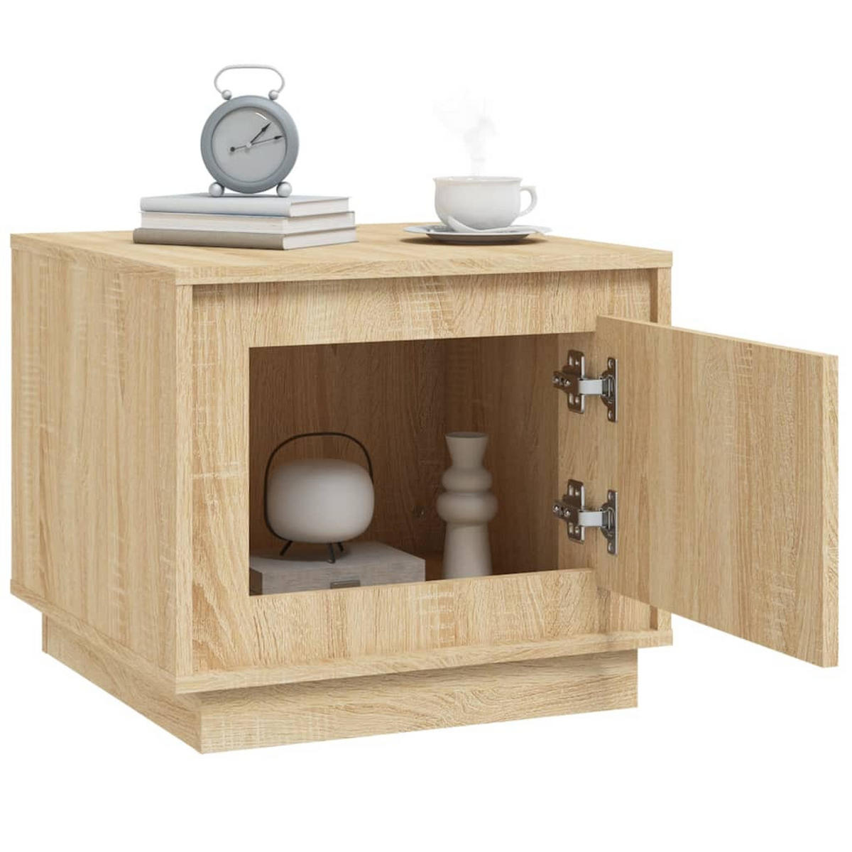 COUCHTISCH Sonoma-Eiche 51x50x44 cm Holzwerkstoff - Braun, Holzwerkstoff (51/50/44cm) - furnicato