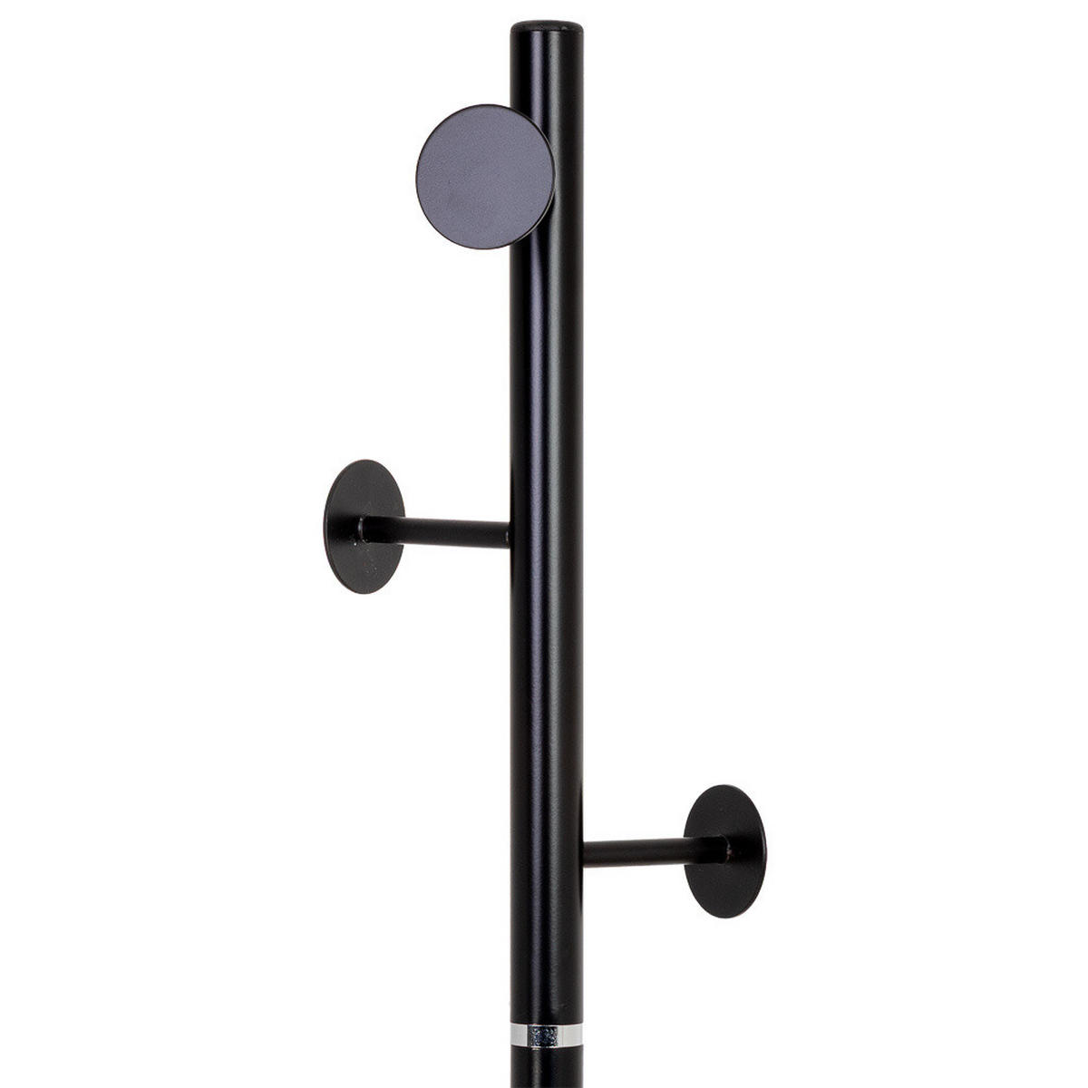 GARDEROBE aus metall - Schwarz, Metall (36/178/36cm) - Wanderlust