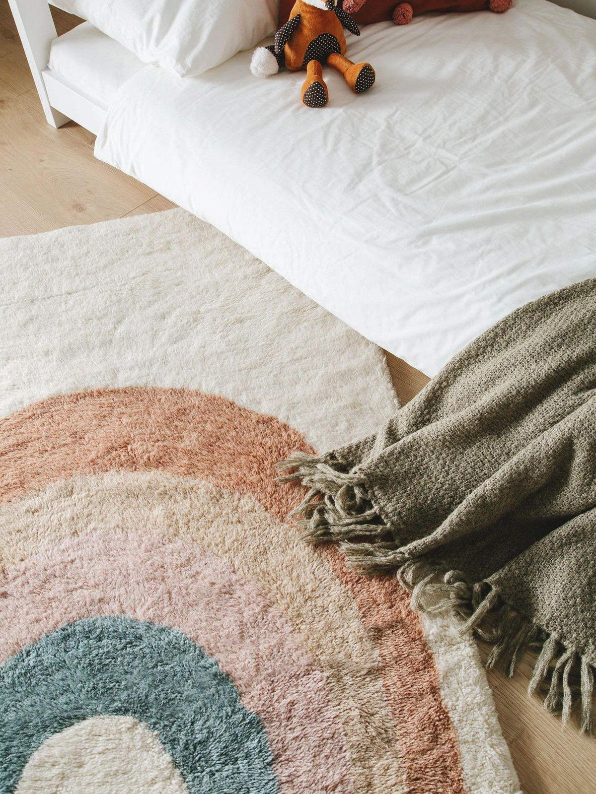KINDERTEPPICH Rainbow Multicolor 160x230 cm - Multicolor, Naturmaterialien/Textil (160/1cm) - KUNSTLOFT
