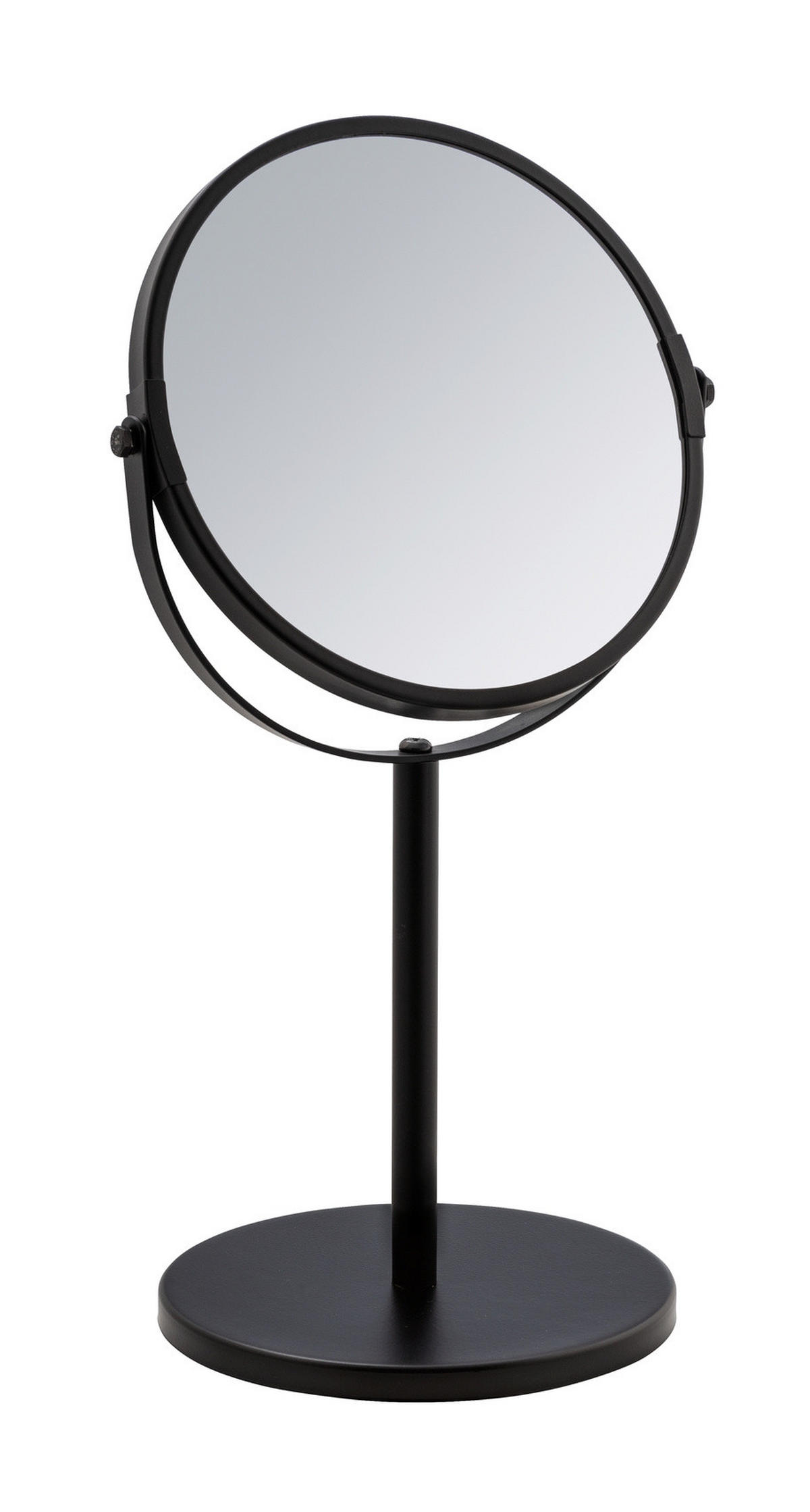 KOSMETIKSPIEGEL Assisi 18,5/15/35 cm - Schwarz, Metall (15/35/18.5cm) - Wenko