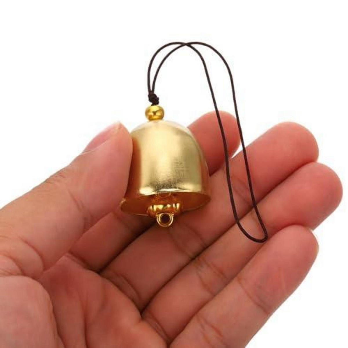 WINDSPIEL 3-teiliges Set Metall Gold Braun - Goldfarben, Metall (13/2.8/2.8cm)