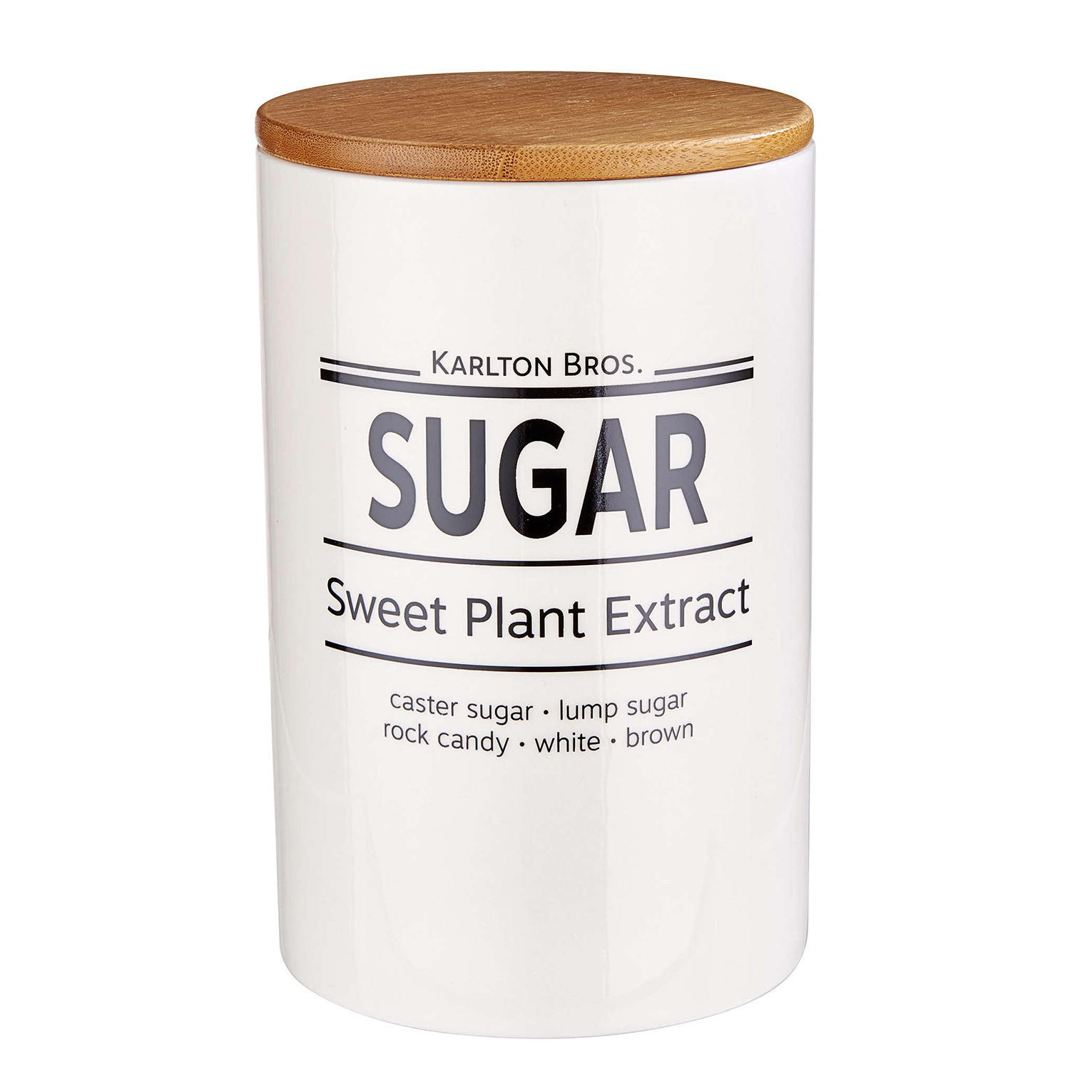 VORRATSDOSE Karlton Bros. - Weiß, Keramik (11/18cm) - BUTLERS