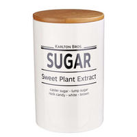 VORRATSDOSE Karlton Bros. - Weiß, Keramik (11/18cm) - BUTLERS