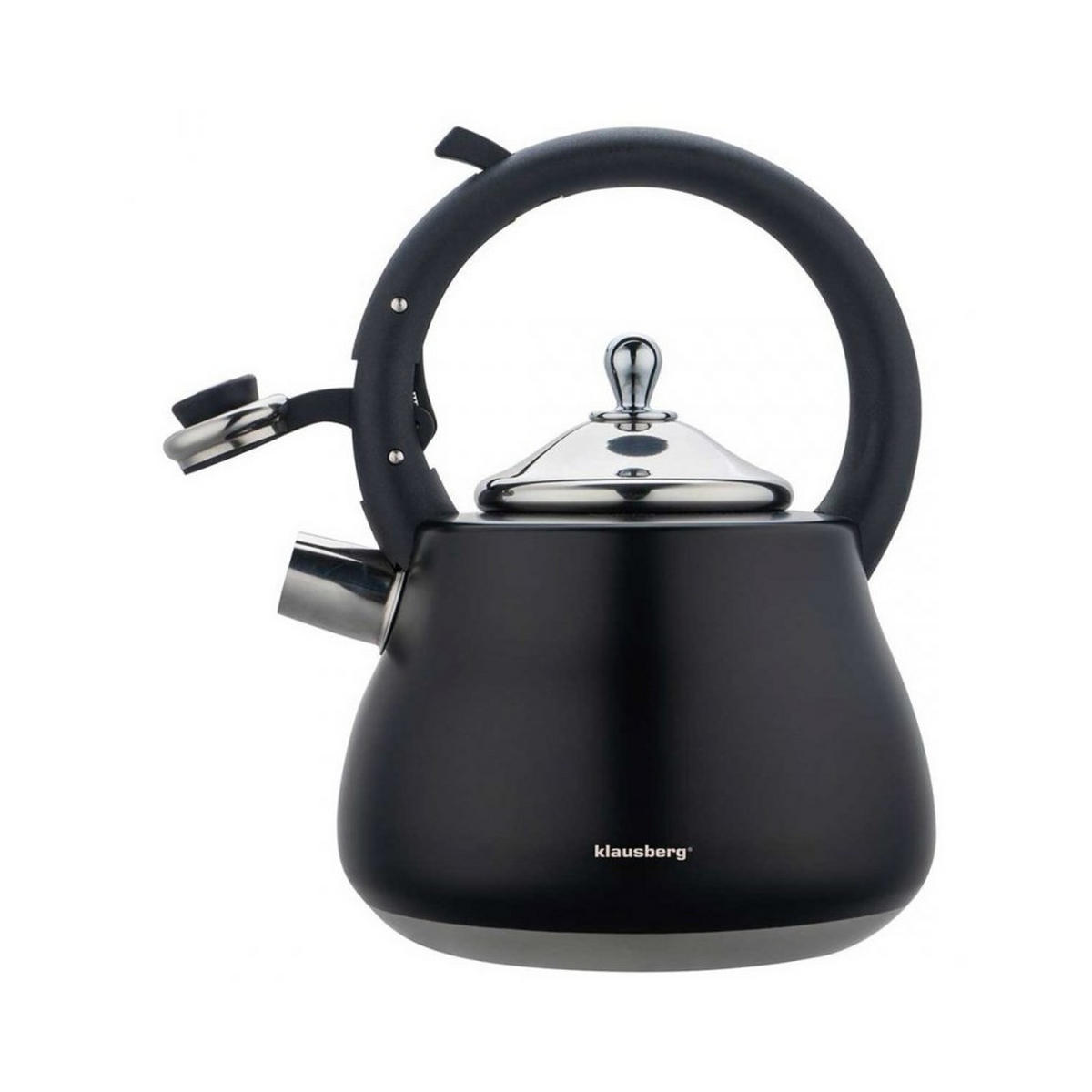 WASSERKESSEL Schwarz 23/20/28 cm 61617 - Schwarz, Metall (23cm) - Klausberg 