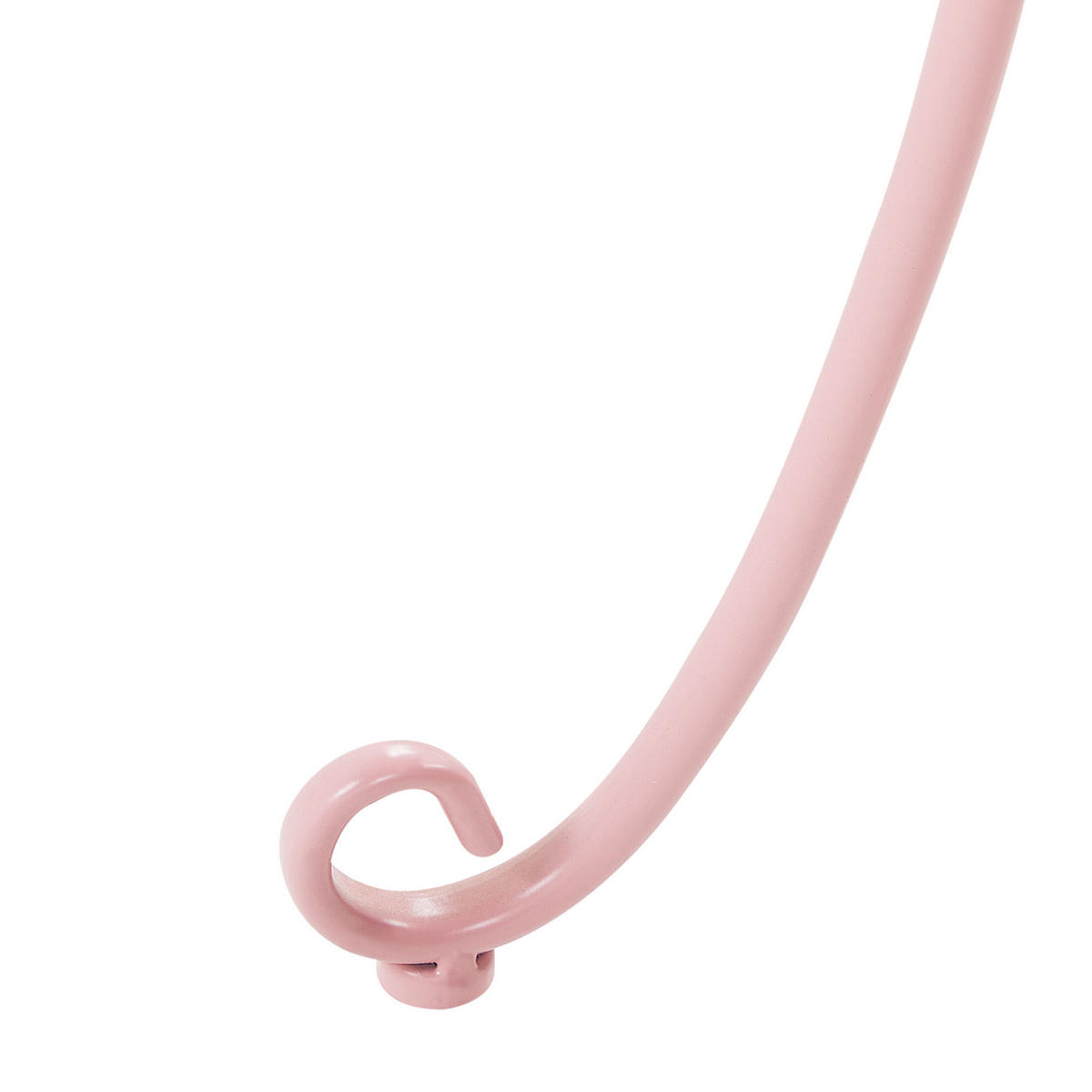 GARTENTISCH Metall Rosa Cavinia - Pink, Metall (40/40/64cm) - Beliani