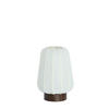 TISCHLAMPE Bibury Weiß Ø20/29 cm - Weiß, Textil (20/20/29cm) - Light & Living