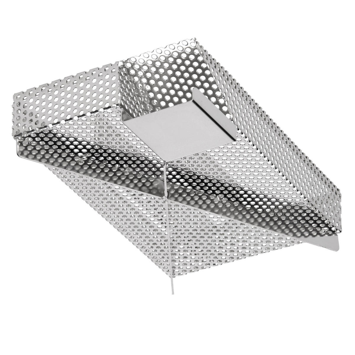 RÄUCHERBOX - Silberfarben, Metall (12.5/4.5/20cm) - ECD-Germany