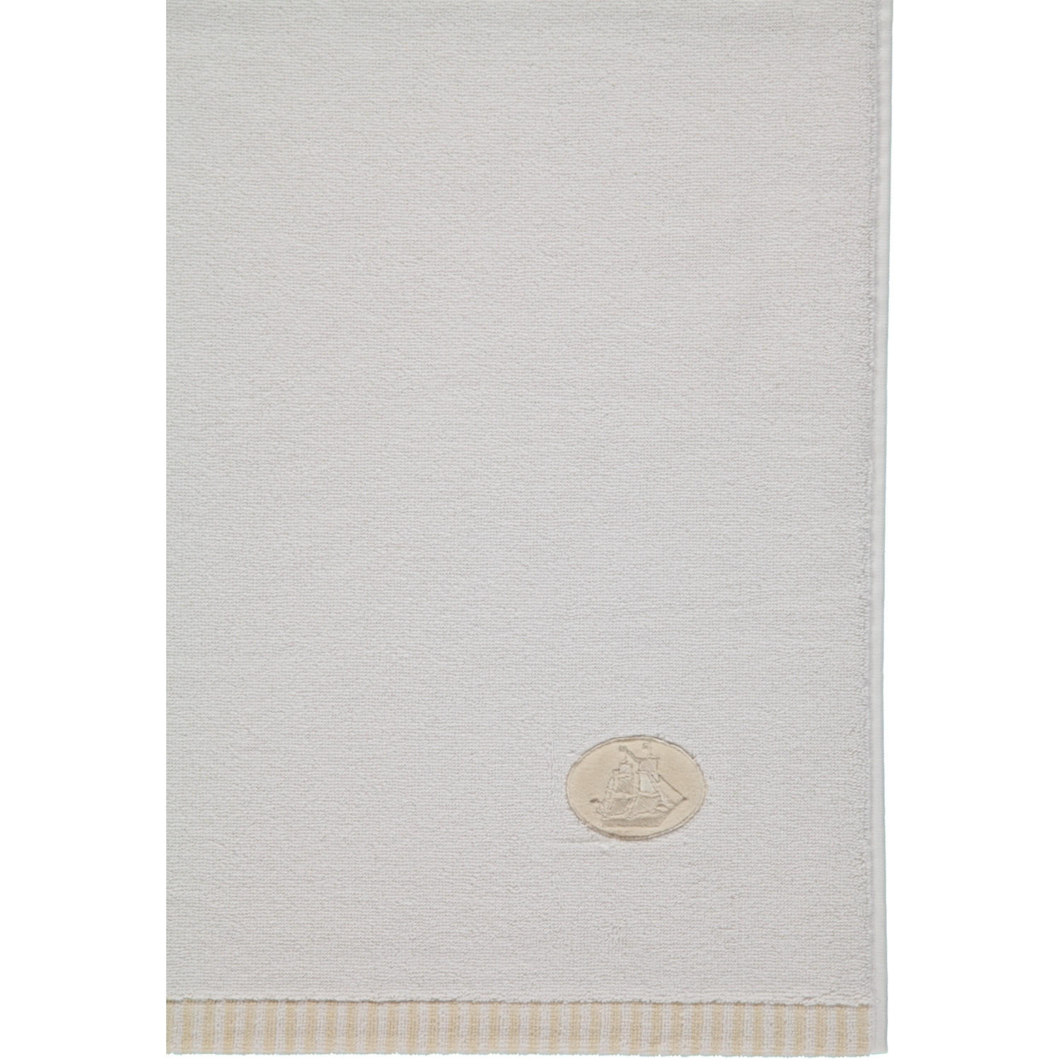 SAUNATUCH BEN WHITE - 001 - Weiß, Textil (75/200cm) - Egeria