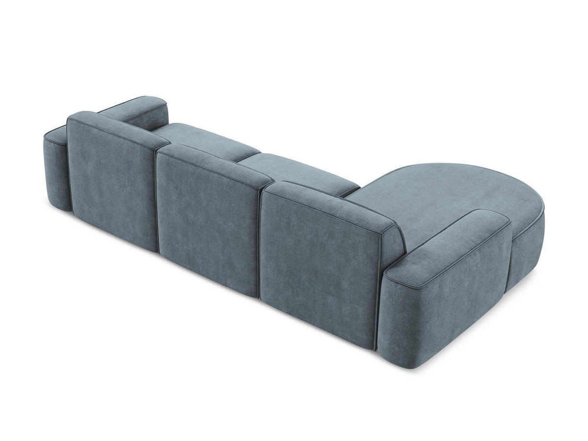 SESSEL Chenille Stoff Grün - Schwarz/Olivgrün, Holzwerkstoff/Textil (93/88/105cm) - Makamii