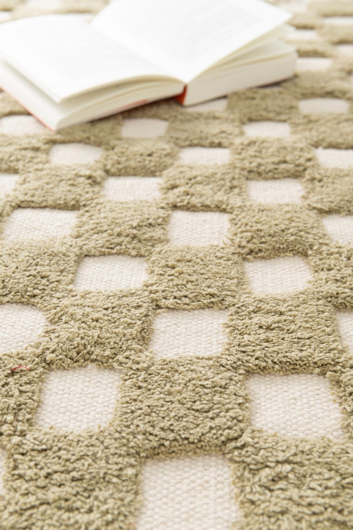 KINDERTEPPICH aus maschinenwaschbarer Baumwolle beige - Beige, Naturmaterialien (120/170cm) - AFK Living