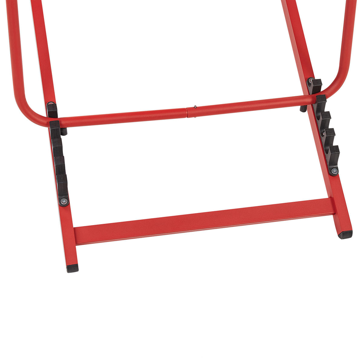 GARTENSTUHL Rot Locri II - Rot, Metall (60/79/95cm) - Beliani