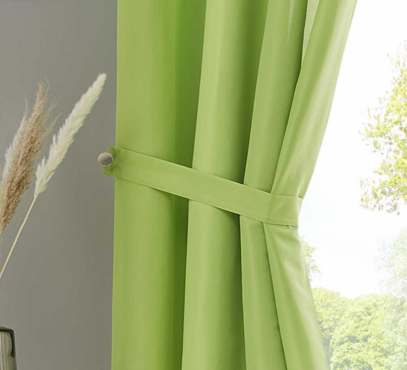 Thumbnail - Gardinenbox Vorhang, Hellgrün, Textil, 140x225x225 cm, Oeko-Tex® Standard 100, Wohntextilien, Gardinen & Vorhänge, Ferti...