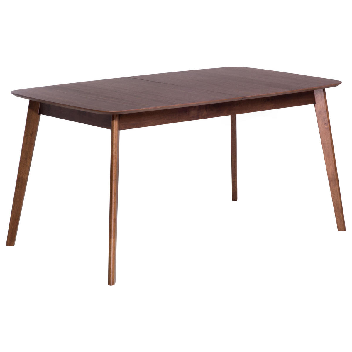 JÍDELNÍ STŮL 150-190/90/75 cm Tmavě hnědý Obdélníkový Madox - tmavě hnědá, kompozitní dřevo (150/90/75cm) - Beliani