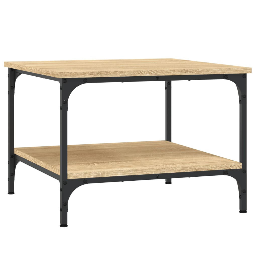 furnicato Couchtisch Hellbraun 55x40x55 cm