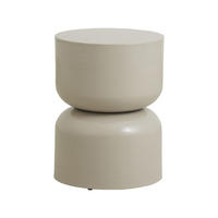 BEISTELLTISCH MATKA Beige 36x36x50 cm - Beige, Metall (36/36/50cm) - FURNLUX