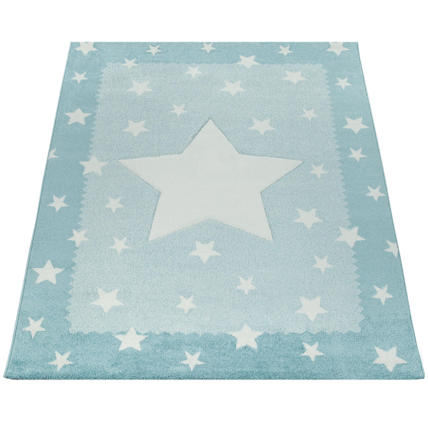 KINDERTEPPICH 120/120 cm Ela 398 - Blau, Textil (120/120cm) - Paco Home