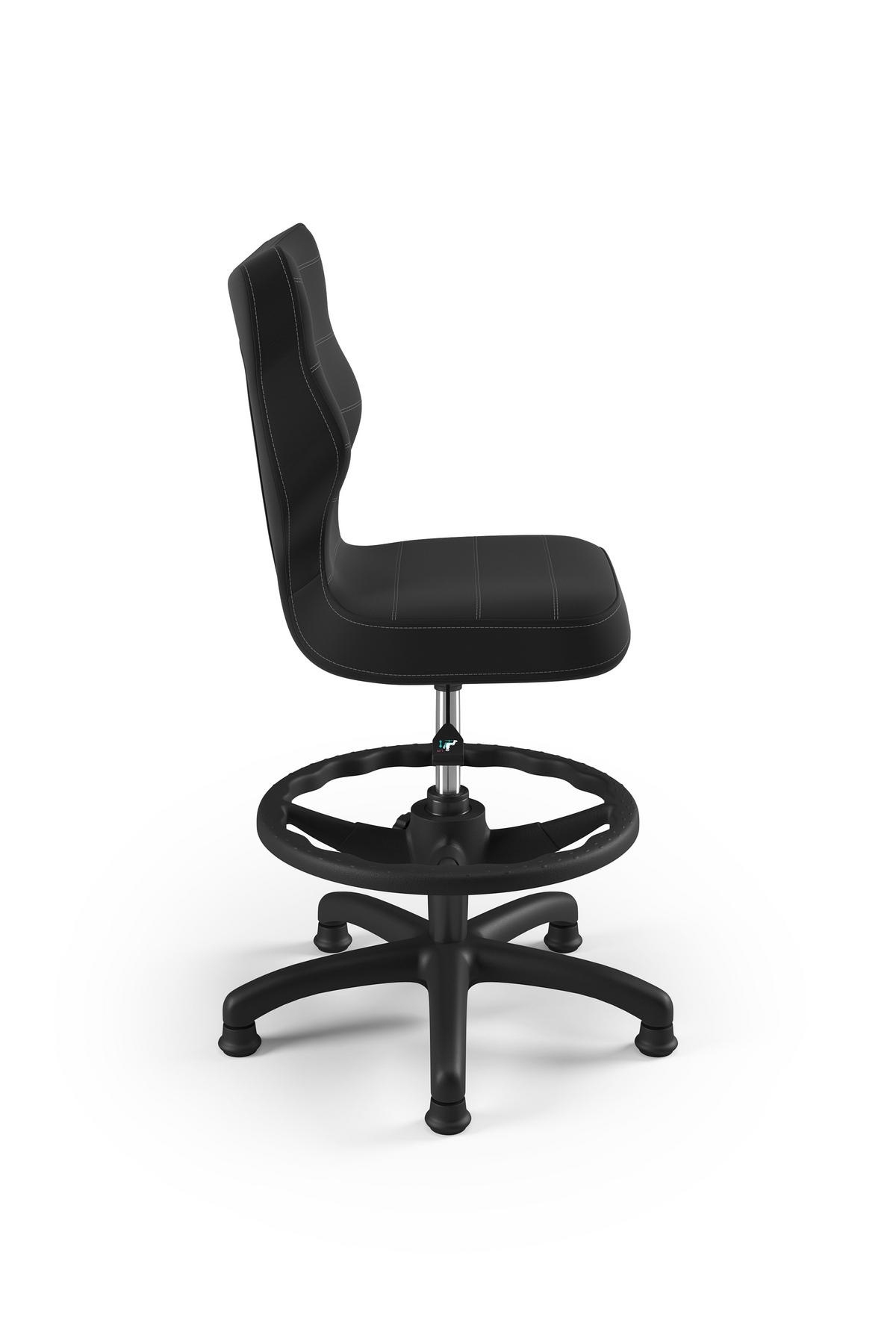 KINDERSTUHL Petit mit Fußstütze - Anthrazit, Textil (66/90/66cm) - RAUMHIRSCH FURNITURE