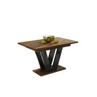 ESSTISCH Lara ausziehbar bis 210 cm - Eiche San Remo, Holzwerkstoff (130/80/80cm) - Endo-Moebel
