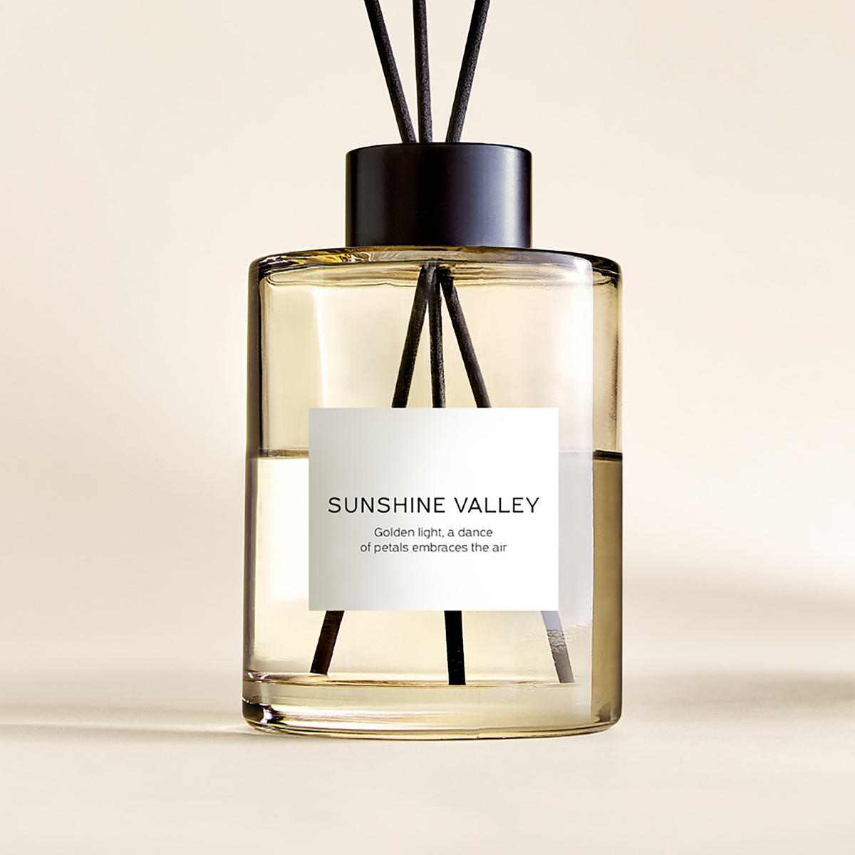 RAUMDUFT Pure Poetry Sunshine Valley 300ml - Orange, Glas (8/24/8cm) - Butlers