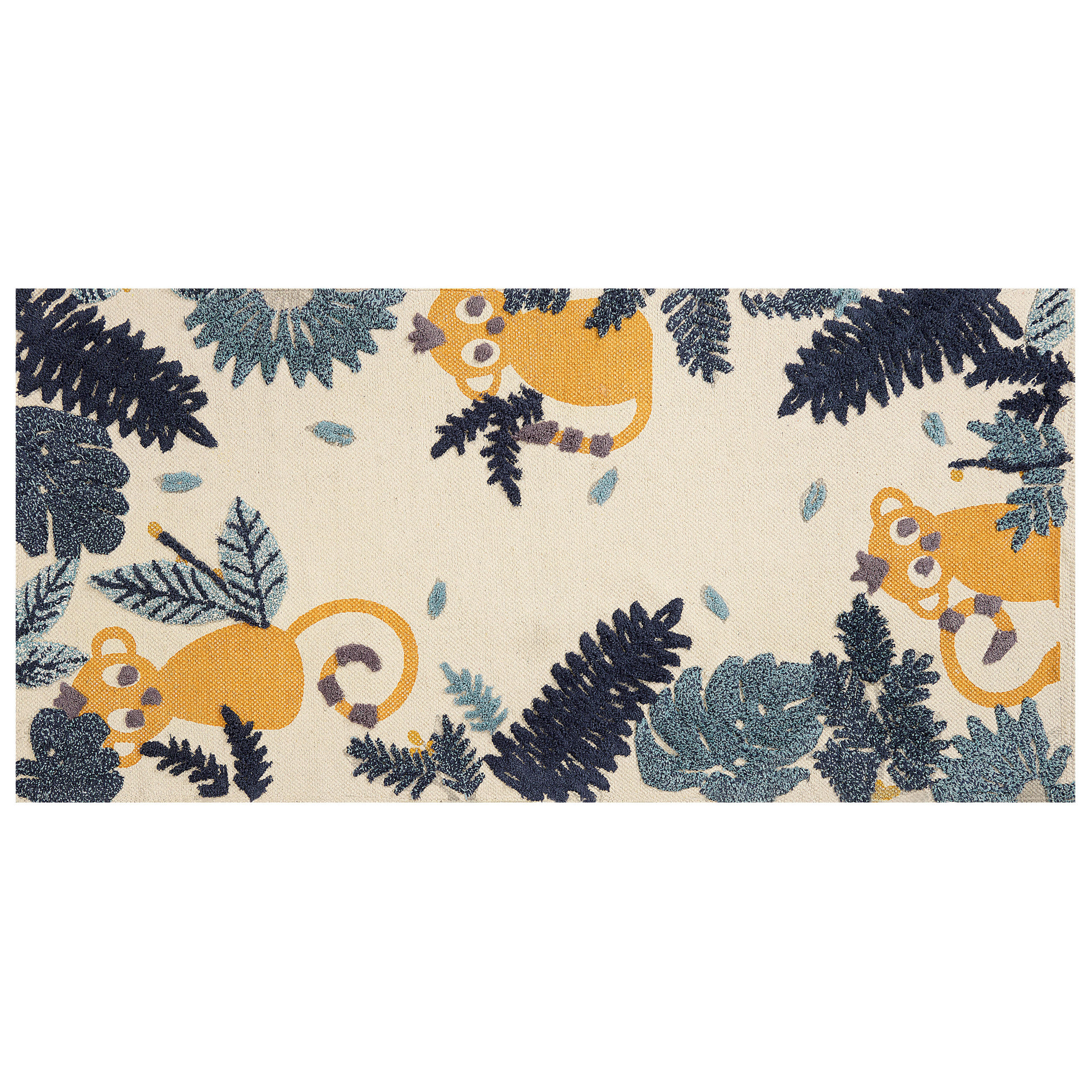 KINDERTEPPICH Naibos 150/80 cm - Multicolor, Textil (80/150cm) - Beliani