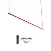 LED-HÄNGELEUCHTE Splint X1 Tunable White - Rot, Metall (2/100/2cm) - Lumicom