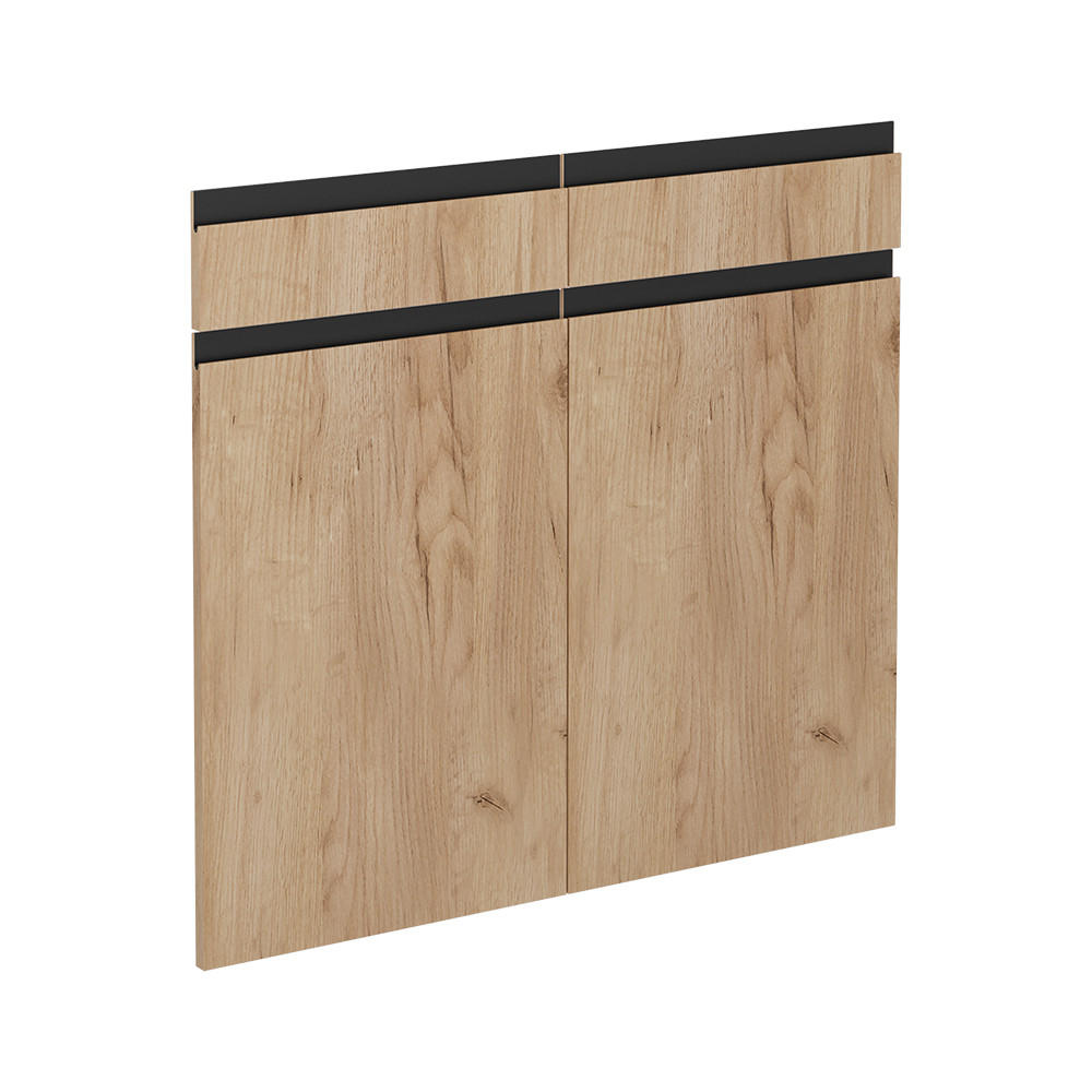 KUCHYŇSKÁ DVÍŘKA R-Line Zlatý mocný dub - medově dubová, kompozitní dřevo (79.2/70.8/1.6cm) - Vicco