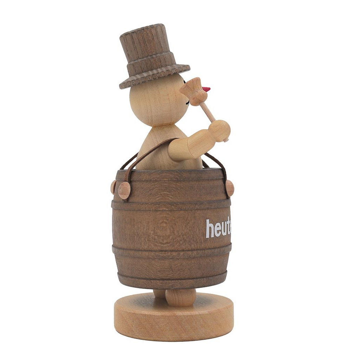 HOLZFIGUR Schneemann Apres Ski 12 cm - Multicolor, Holz (5/12/0.1cm)