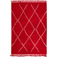BERBERTEPPICH 140/200 cm Boumia - Rot, Naturmaterialien/Naturmaterialen (140/200cm) - Steffensmeier