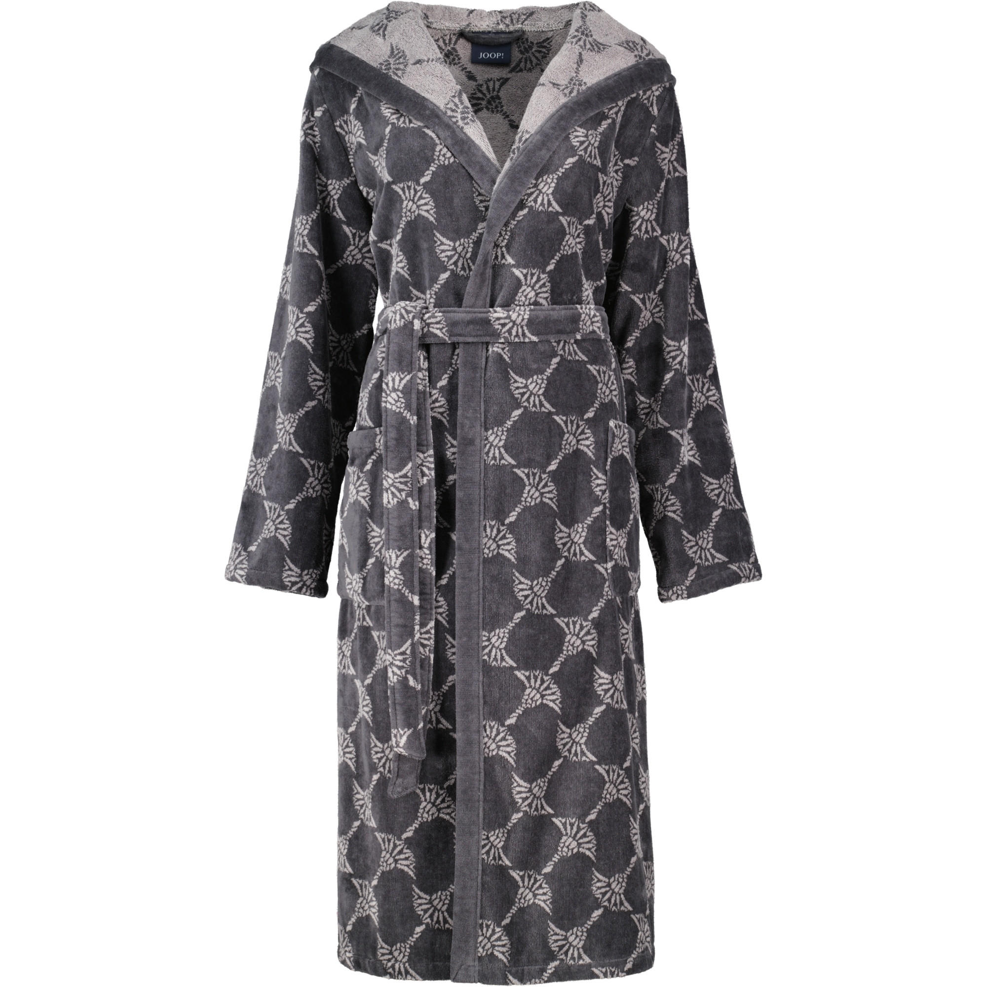 BADEMANTEL DAMEN KAPUZE CORNFLOWER 1646 ANTHRAZIT - 77 - Grau, Textil (Snull) - Joop!
