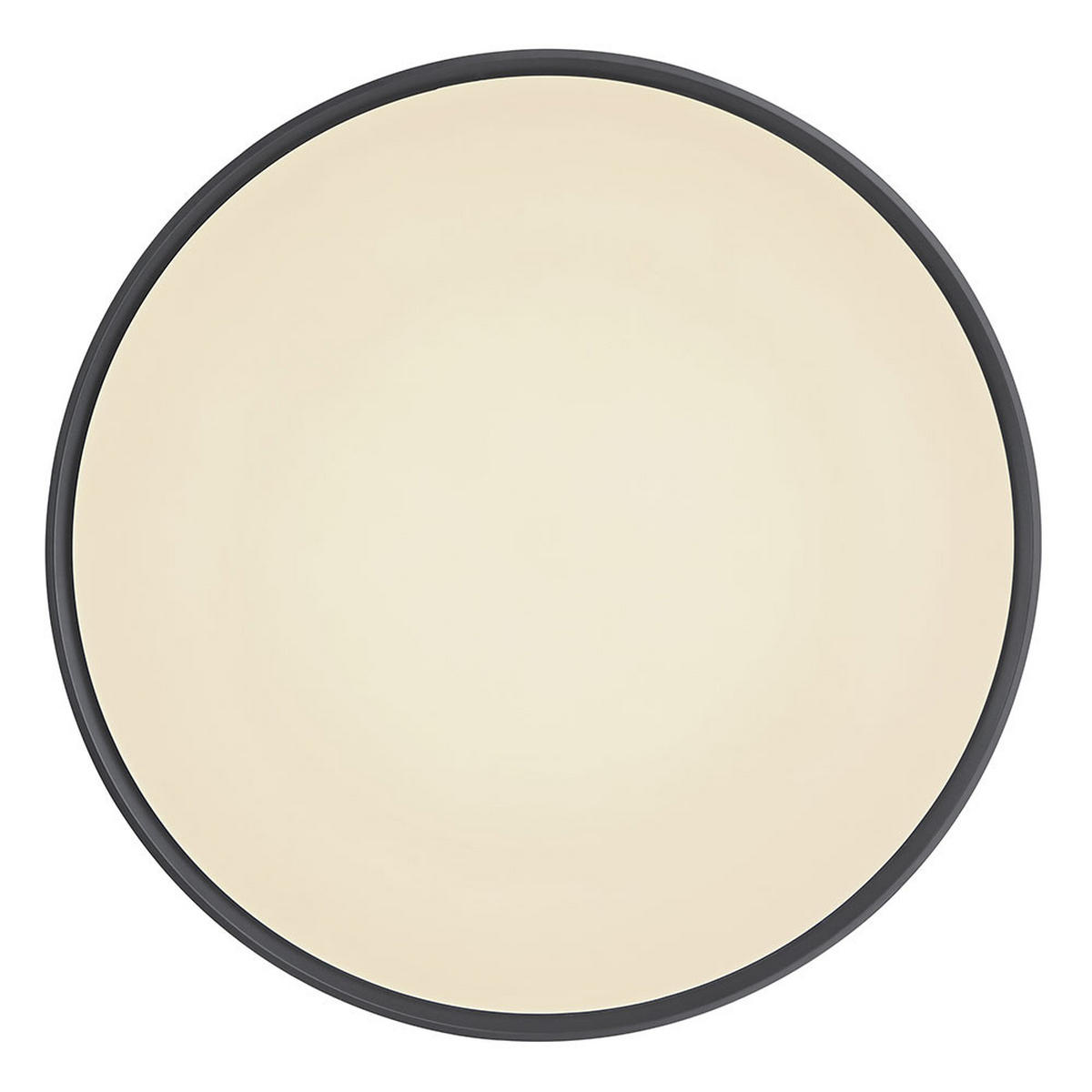 LED DECKENLEUCHTE SONNY Schwarz - Schwarz, Metall (49/49/9cm)