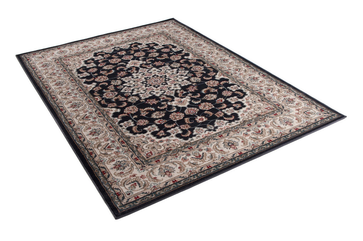 TEPPICH COLORADO Schwarz 140/200 cm - Schwarz, Kunststoff (140/200cm)