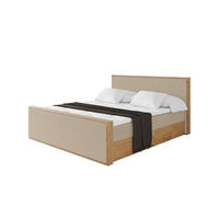 BOXBETT LOLLI9 -Z 180x200 - H3 Creme - Champagner, Holzwerkstoff (180/200cm) - ALTDECOR