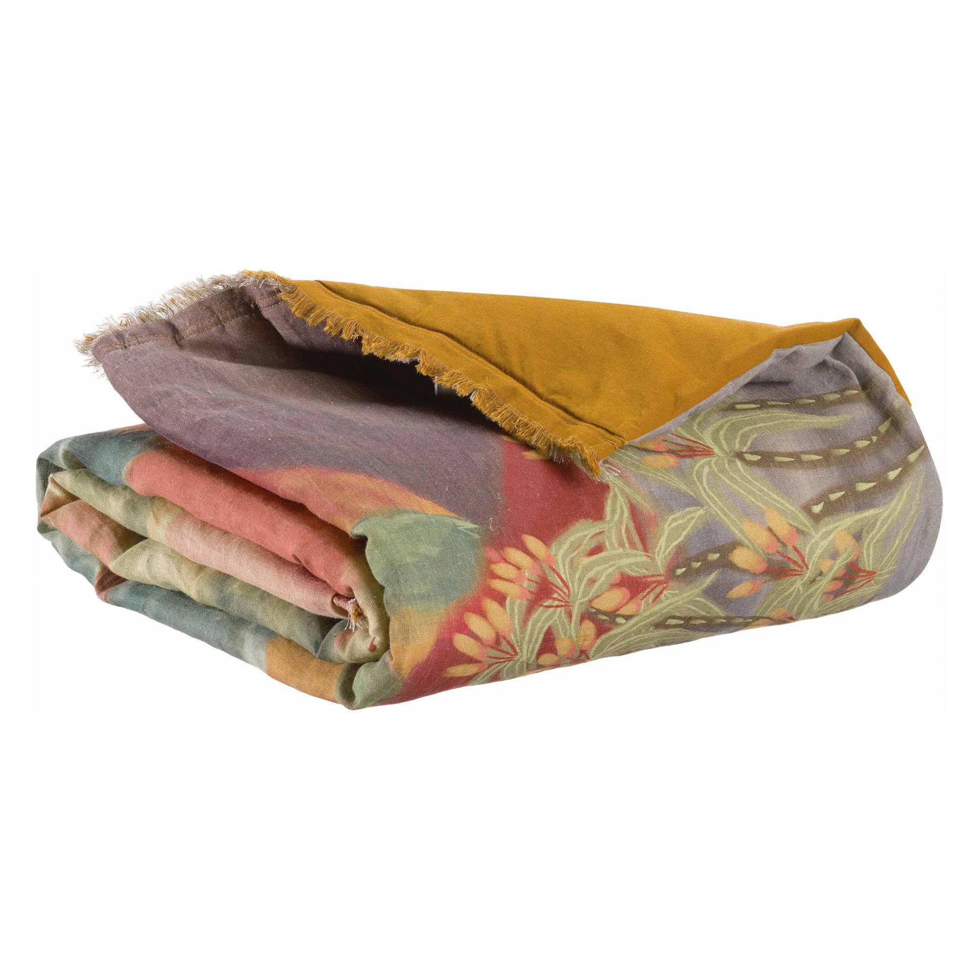 BETTDECKE Zeff Lola multico 85 x 200 cm - Multicolor, Textil (85/200cm) - Vivaraise
