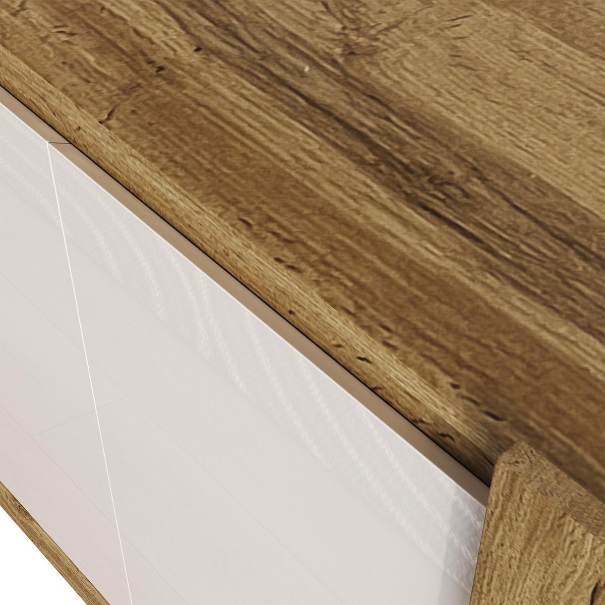 SIDEBOARD Holzoptik 150/40/70 cm - Hellbraun, Holzwerkstoff (40/70.5/150cm) - Urban Meuble