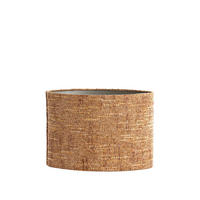 LAMPENSCHIRM Osire Braun 45/21/32 cm - Braun, Textil (45/21/32cm) - Light & Living