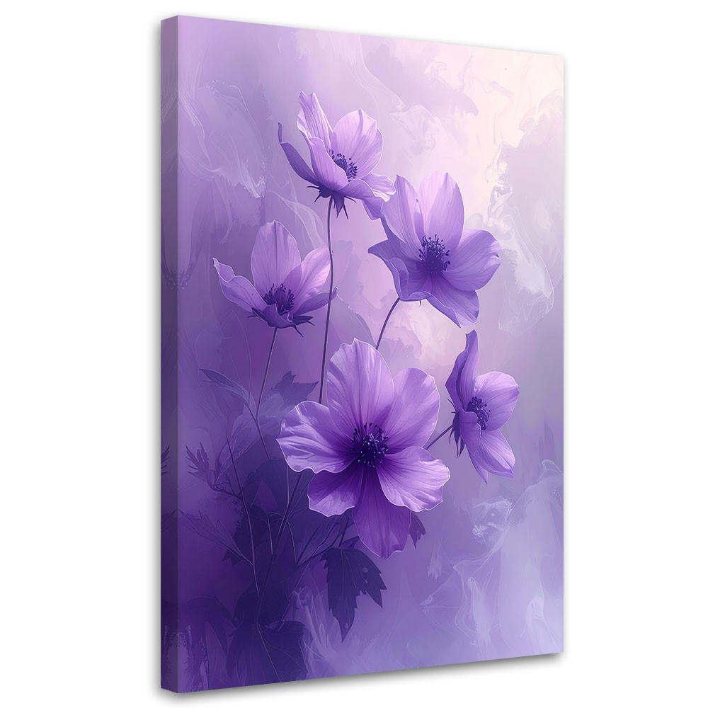 Feeby Leinwandbilder, Lila 80x120 cm