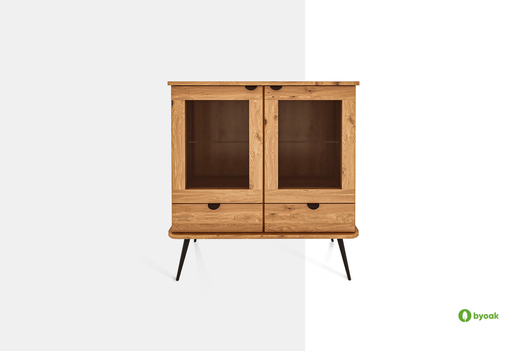 ANRICHTE LINA Kernbuche - Kernbuche, Holz (97/102/46cm) - byoak