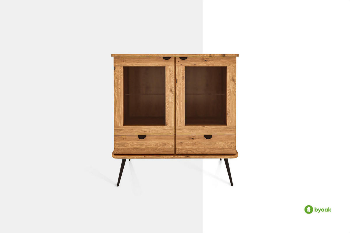 ANRICHTE LINA Kernbuche - Kernbuche, Holz (97/102/46cm) - byoak