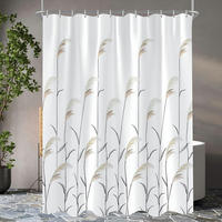 DUSCHVORHANG Weizenohr 200 x 180 cm - Multicolor, Textil (200/180cm)