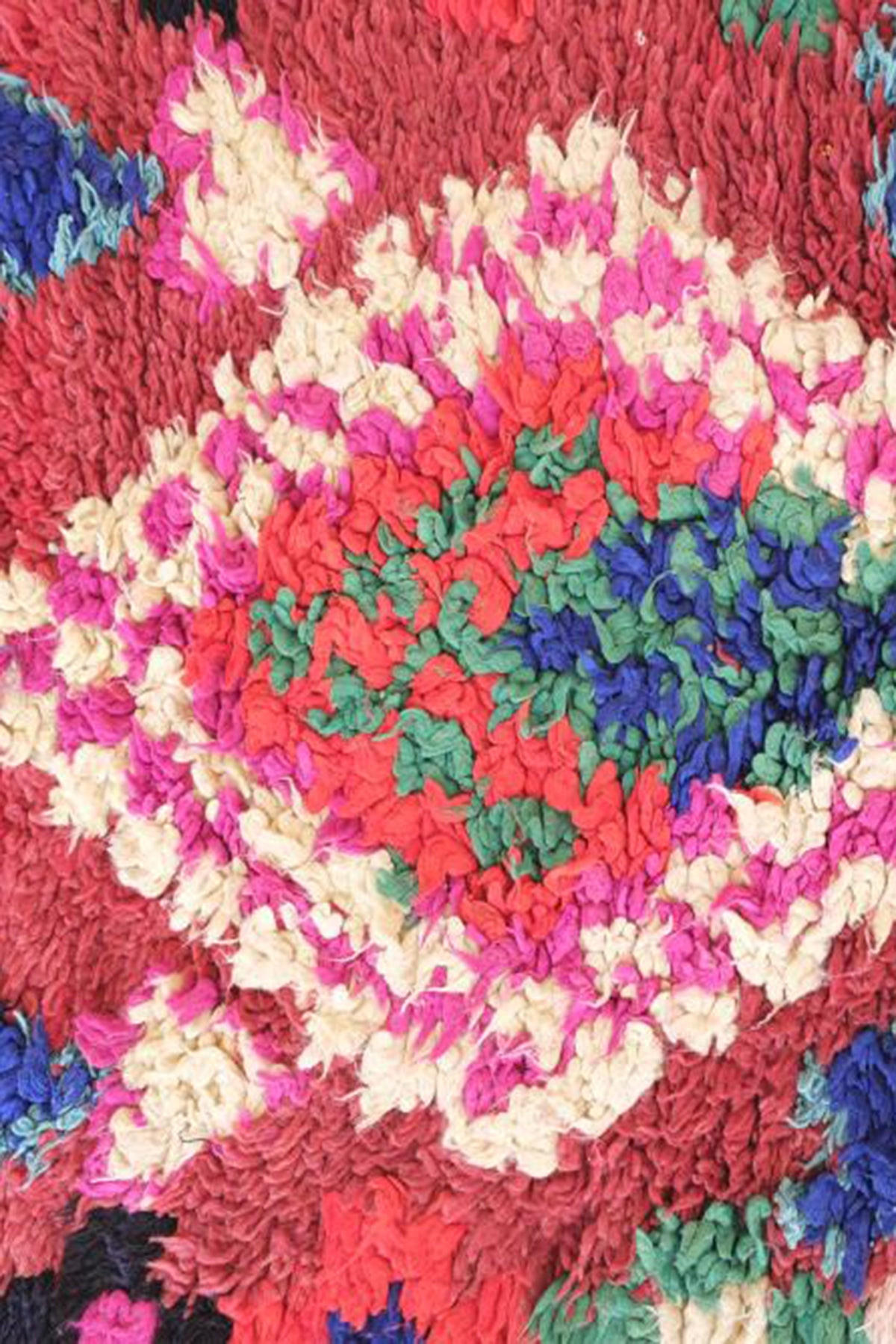 BERBERTEPPICH aus reiner Wolle 84x 484 cm - Rot, Naturmaterialien (84/484cm) - AFK Living