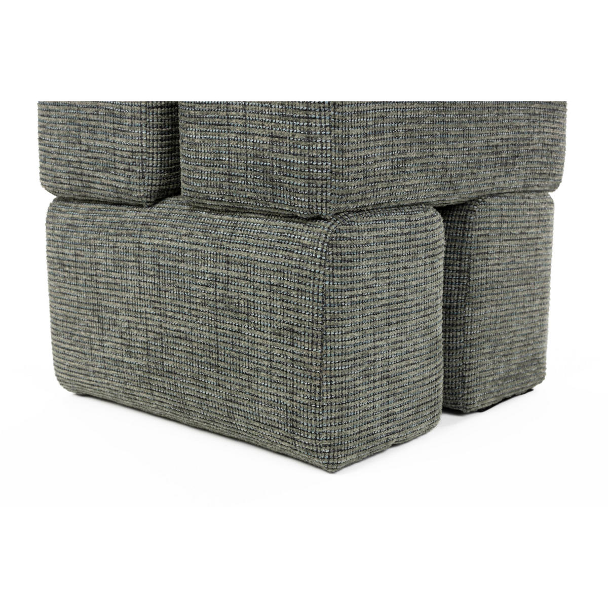 SITZHOCKER Staple Pouf/ Grün - Grün, Kunststoff (40/45/40cm) - Housecraft Living