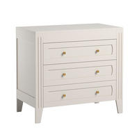 DĚTSKÁ KOMODA Bílá - bílá, kompozitní dřevo (100/92/55cm) - Petits-meubles