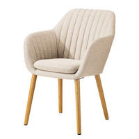 ARMLEHNENSTUHL - Typ A - Beige, Textil (57/83/61cm) - home24