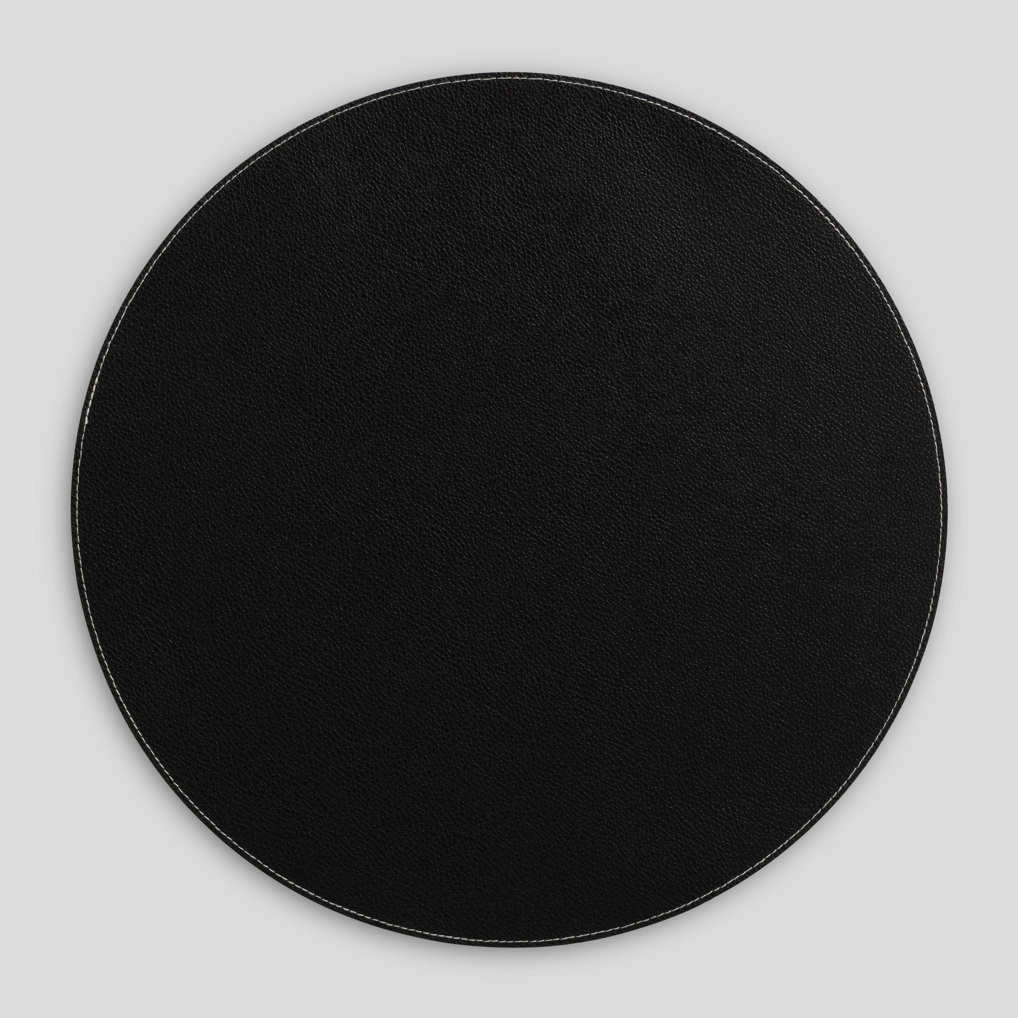 DEKORATIVES-TISCHSET Olevia - Schwarz, Kunststoff (38cm) - home&you