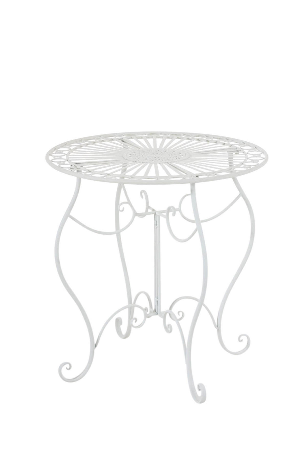 SITZGRUPPE Aldanu weiß - Weiß, Metall - TPFGarden