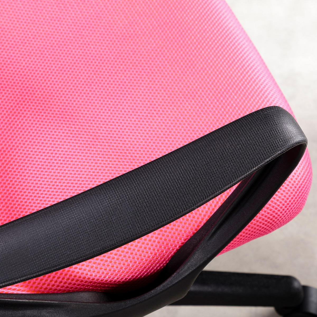 BÜRODREHSTUHL JOGO - Pink, Textil (55/99/50cm) - IDIMEX